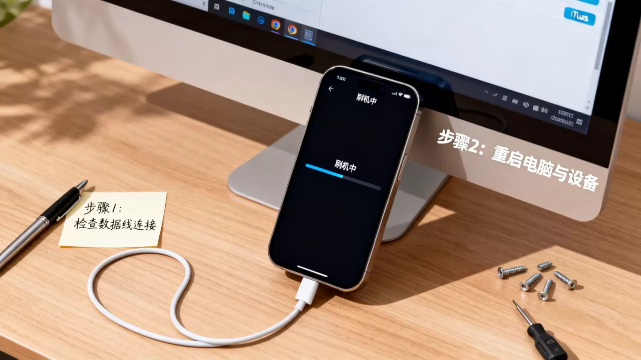 iphone刷机未知错误9怎么办，iphone刷机未知错误9解决方法