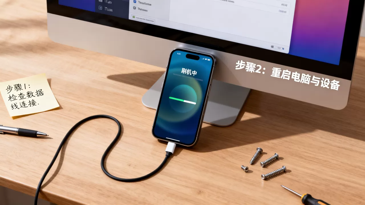 iphone刷机未知错误9怎么办，iphone刷机未知错误9解决方法