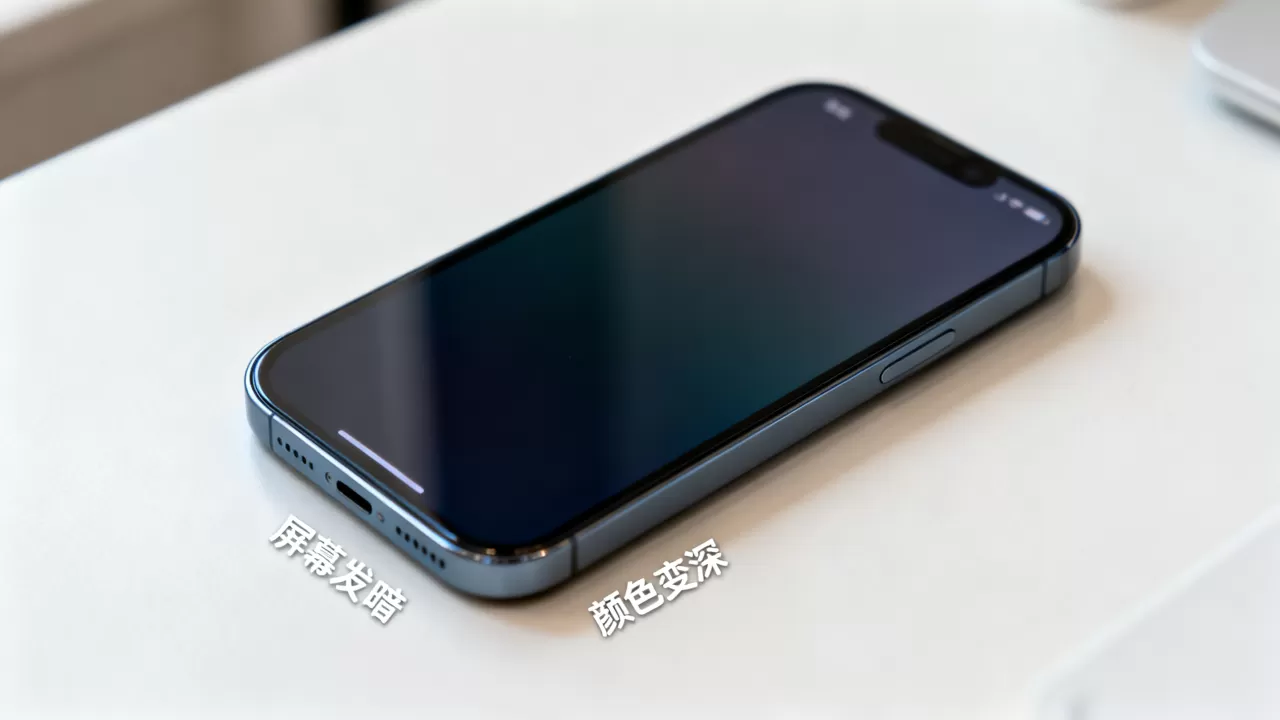 iPhone颜色变深是怎么回事,iPhone屏幕发暗 iPhone颜色变深是怎么回事,iPhone屏幕发暗