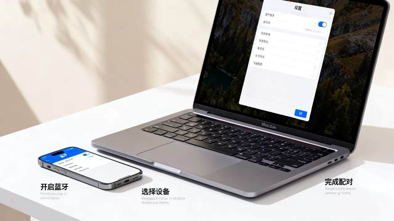 mac和iphone无线同步怎么设置，mac iphone 无线同步