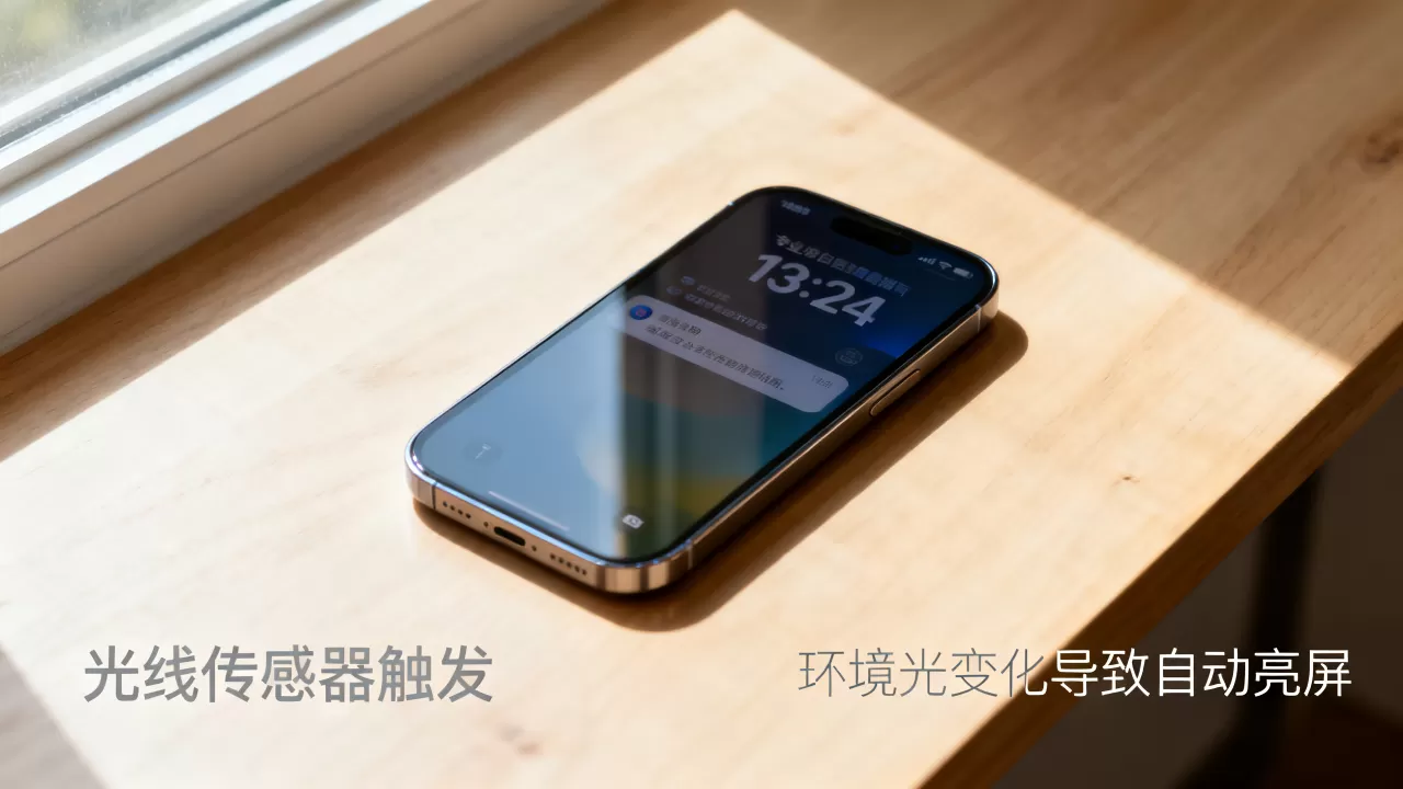 iphone自己亮屏怎么回事，iphone自动亮屏