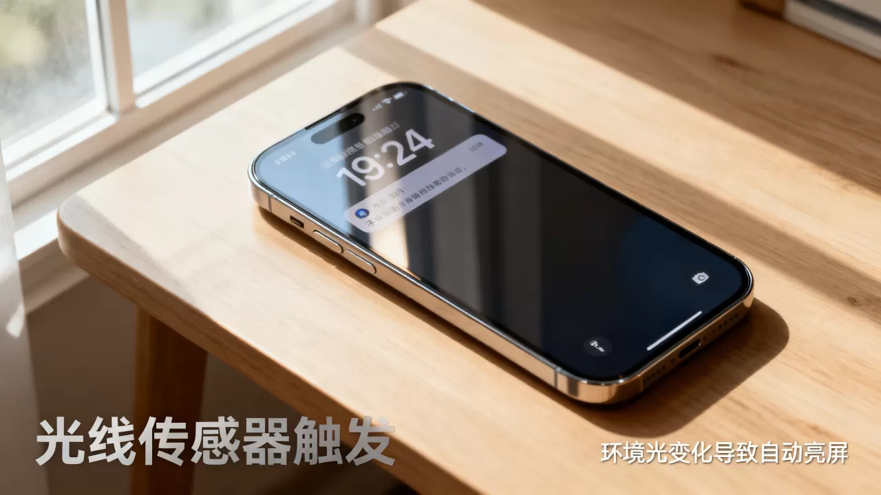 iphone自己亮屏怎么回事，iphone自动亮屏