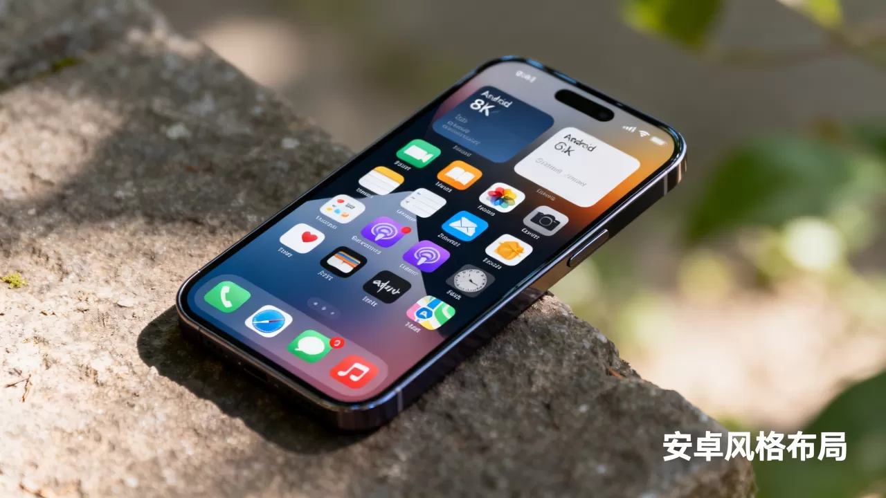 iphone桌面像安卓怎么设置，iphone桌面布局