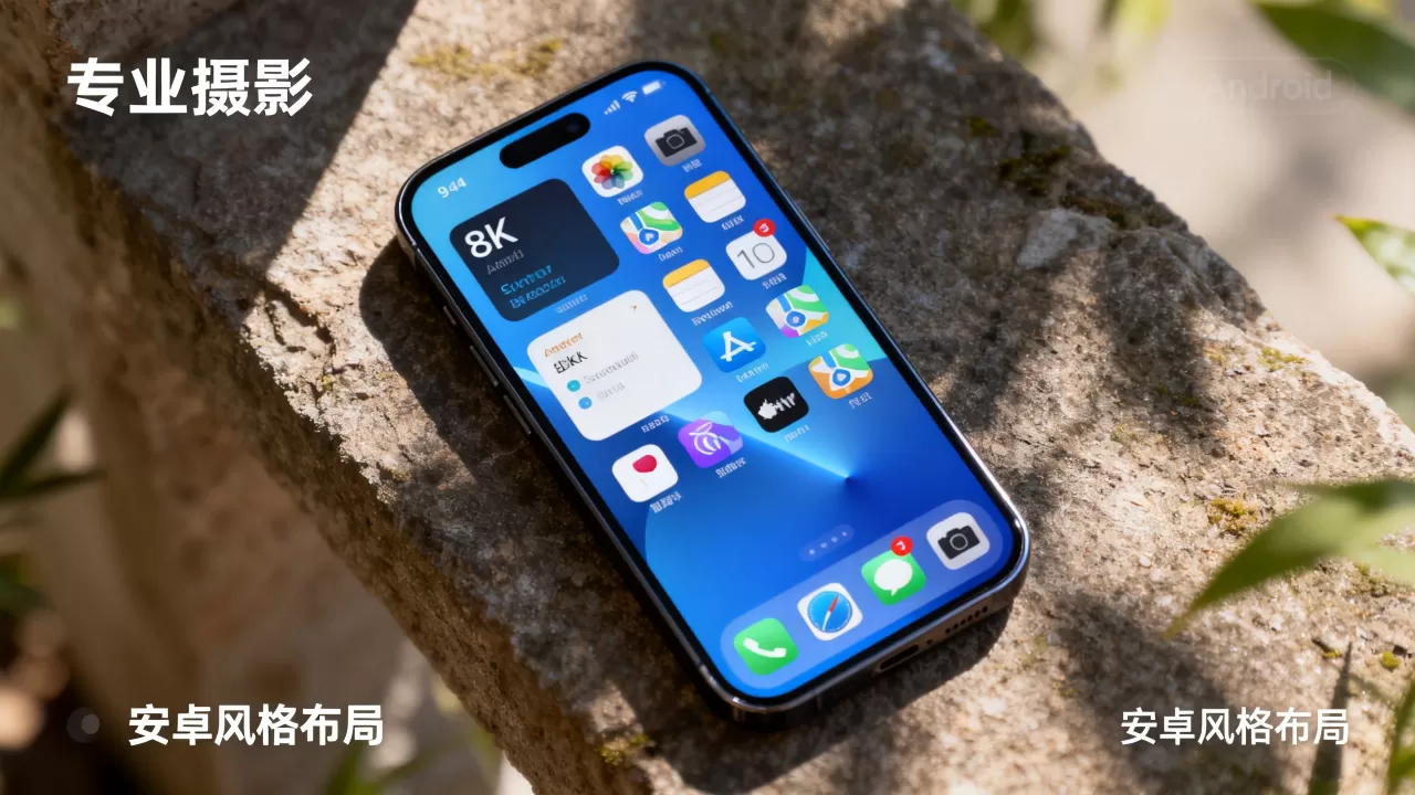 iphone桌面像安卓怎么设置，iphone桌面布局