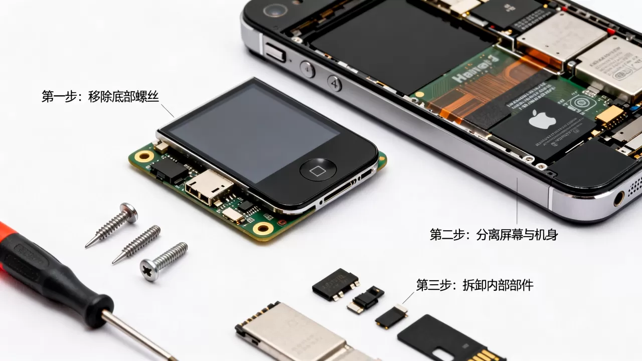 iPhone4怎么拆开?iPhone4拆机教程 iPhone4怎么拆开?iPhone4拆机教程