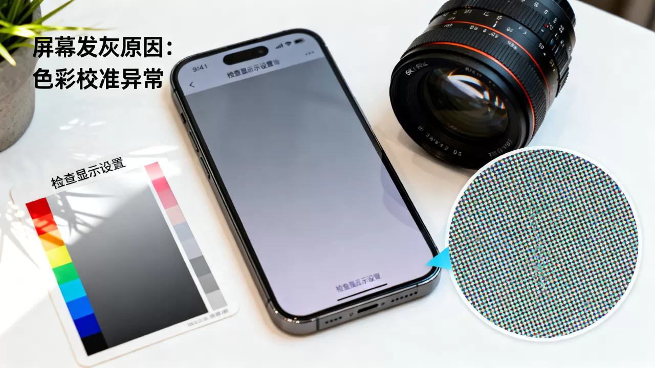 iphone屏幕发灰怎么回事,iphone屏幕发灰 iphone屏幕发灰怎么回事,iphone屏幕发灰