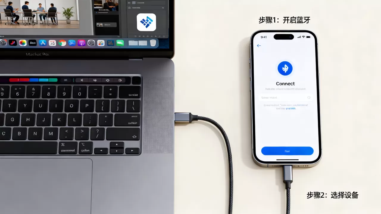 iphone如何与macbook连接,iphone与macbook无缝协作 iphone如何与macbook连接,iphone与macbook无缝协作