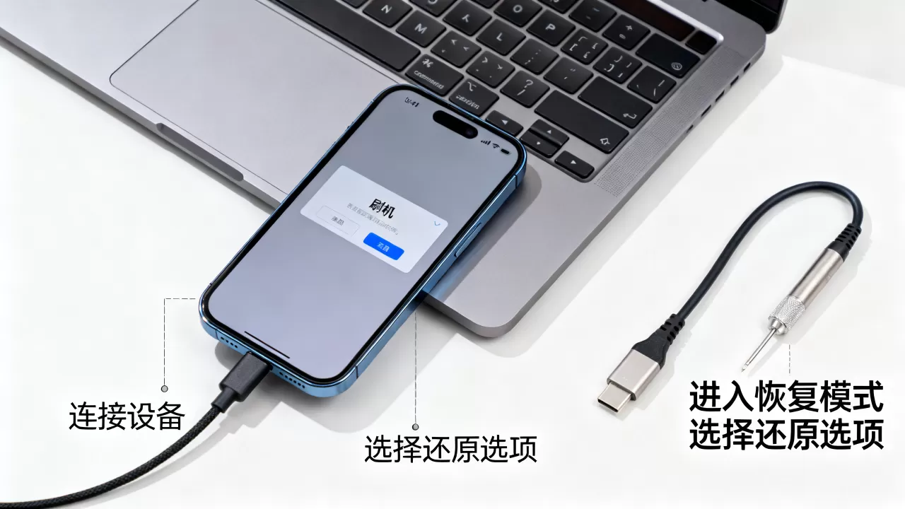 刷机大师卡在还原模式怎么办？刷机大师卡还原模式解决方法