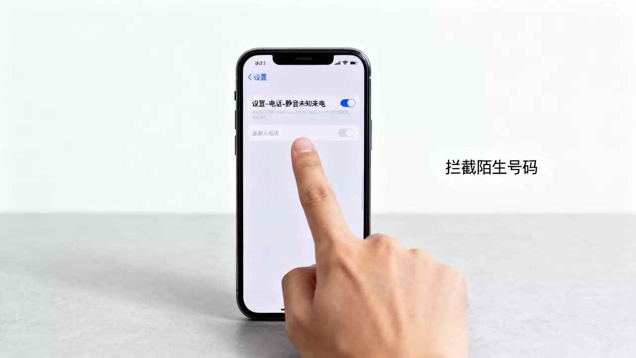 iphone怎么拦截陌生号码，iphone拦截陌生号码