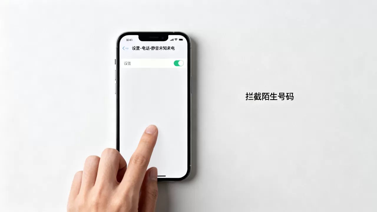 iphone怎么拦截陌生号码，iphone拦截陌生号码