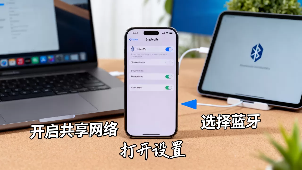 iPhone蓝牙共享网络怎么设置?iPhone蓝牙共享网络 iPhone蓝牙共享网络怎么设置?iPhone蓝牙共享网络
