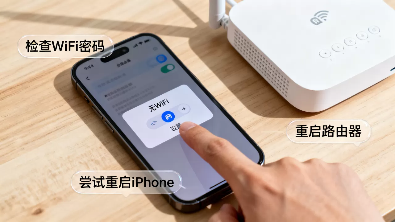 iPhone显示无WiFi怎么办?iPhone连不上WiFi解决方法 iPhone显示无WiFi怎么办?iPhone连不上WiFi解决方法