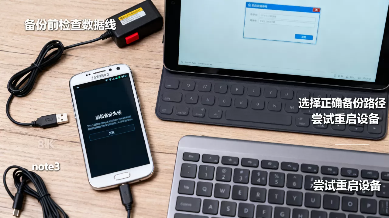note3刷机备份失败怎么办，note3刷机备份