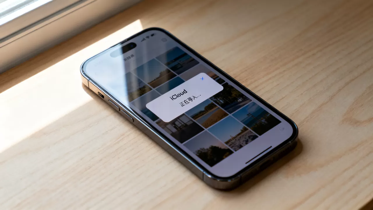 iphone照片导入icloud失败怎么办，iphone照片导入icloud