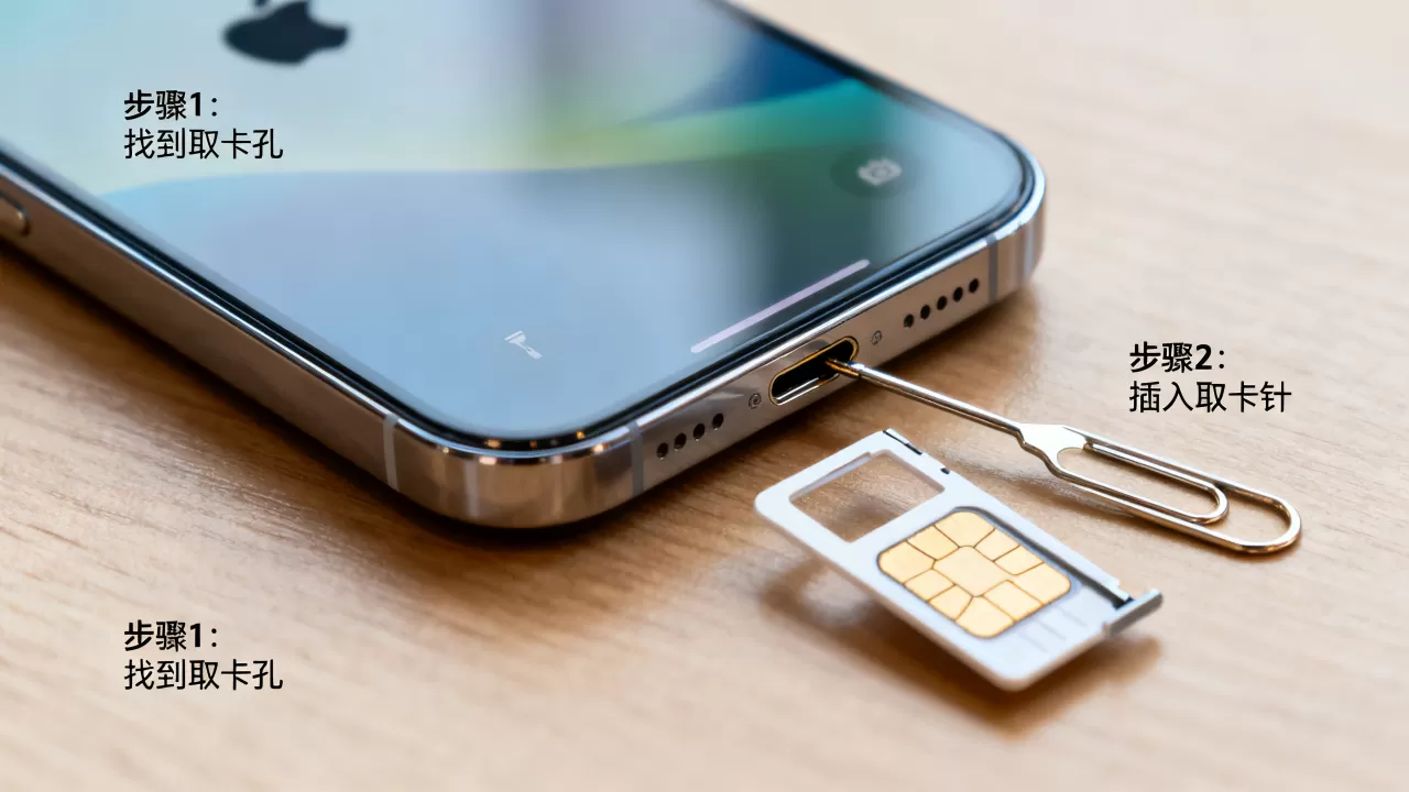 iphone怎么拔卡,苹果手机SIM卡取卡教程 iphone怎么拔卡,苹果手机SIM卡取卡教程