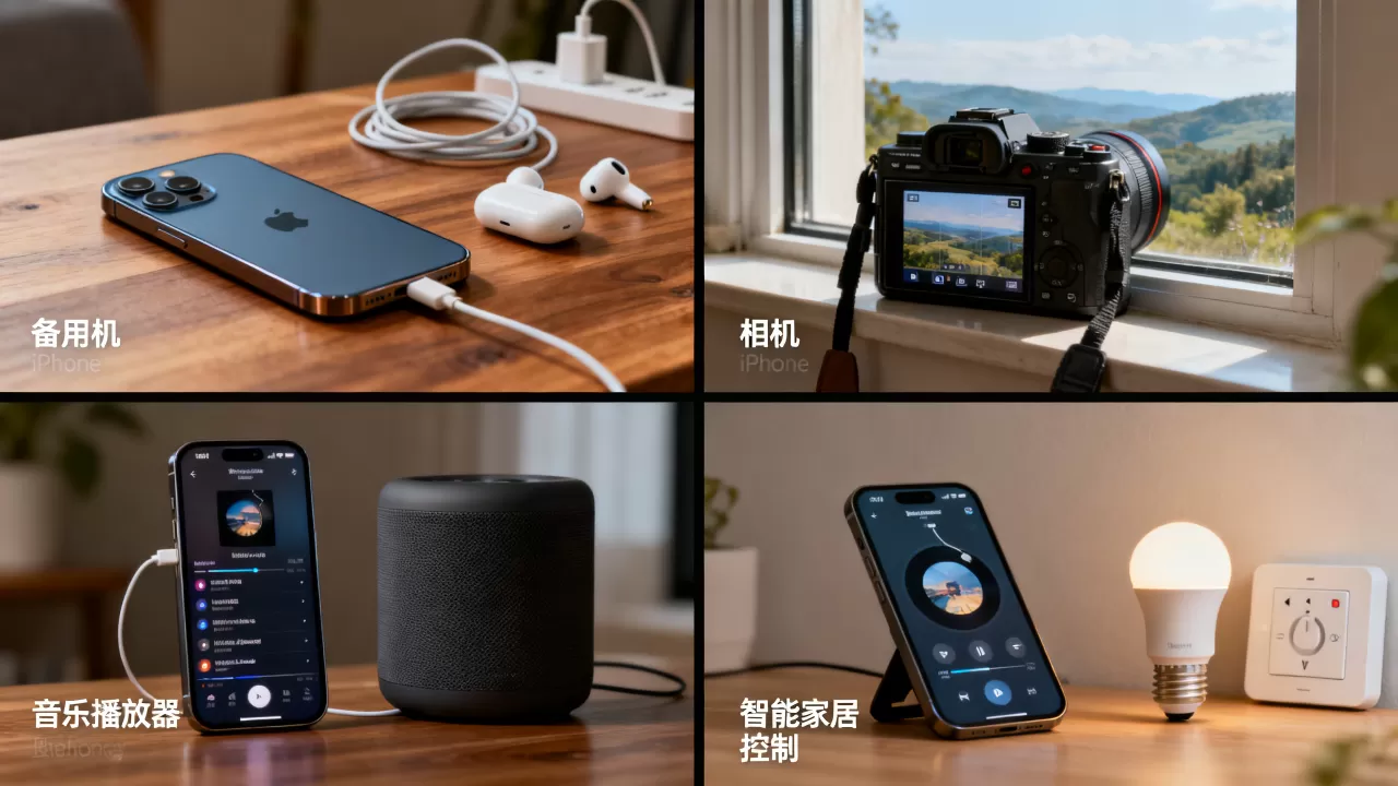 旧iphone的用途有哪些？旧手机闲置怎么处理