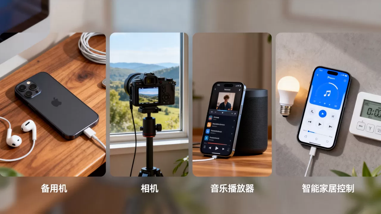 旧iphone的用途有哪些？旧手机闲置怎么处理