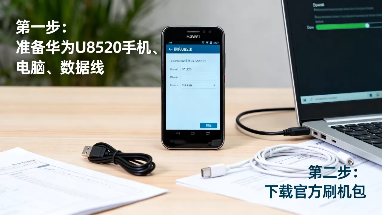 华为u8520刷机教程，华为U8520刷机包下载