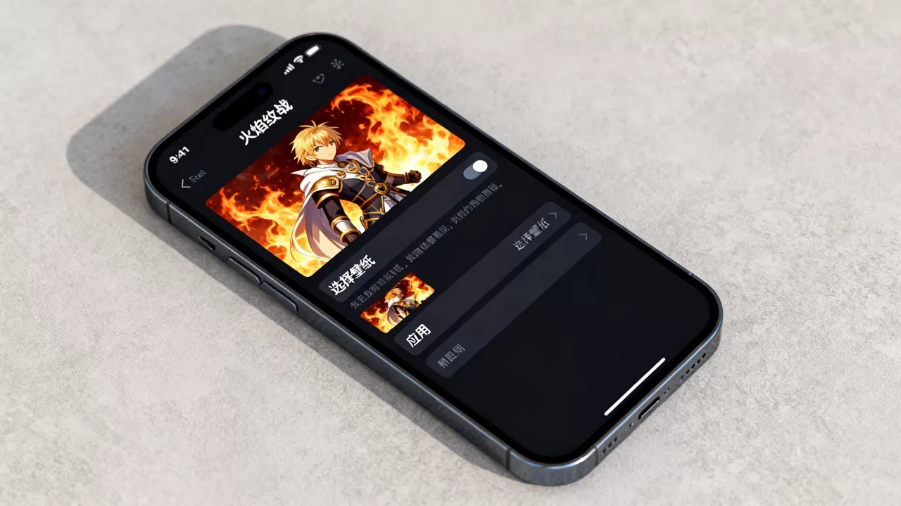 iphone火焰纹章怎么设置,iphone火焰纹章壁纸 iphone火焰纹章怎么设置,iphone火焰纹章壁纸