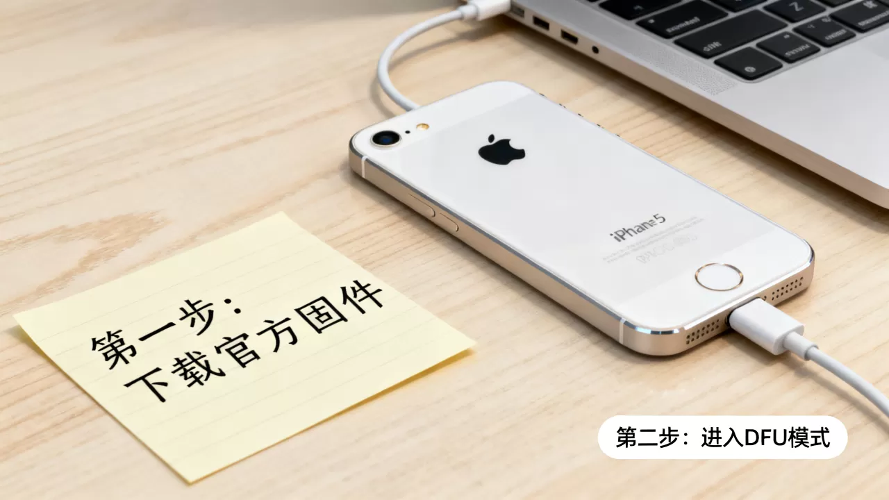 越狱苹果5怎么刷机，苹果5越狱后如何恢复官方系统