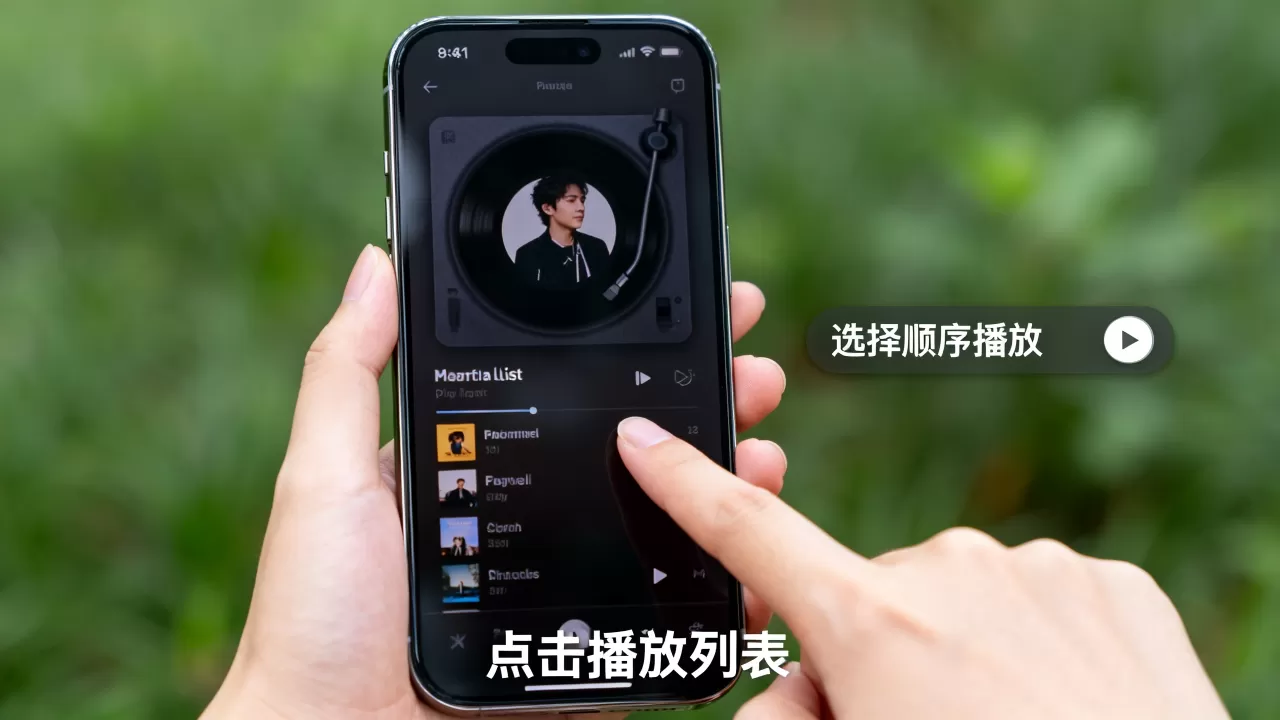 iphone音乐怎么顺序播放，iphone音乐顺序播放
