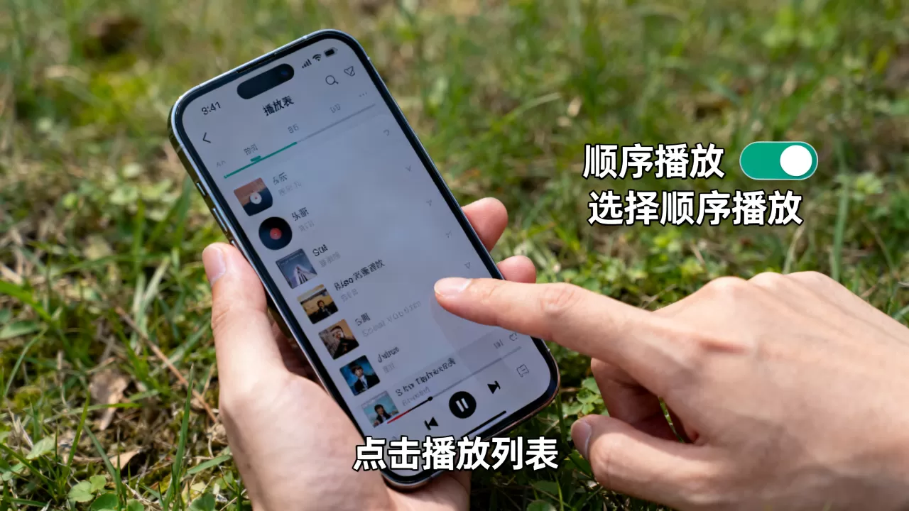 iphone音乐怎么顺序播放，iphone音乐顺序播放
