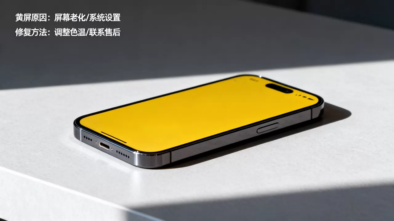 iphone手机黄屏怎么解决,长尾疑问词,黄屏原因及修复方法 iphone手机黄屏怎么解决,长尾疑问词,黄屏原因及修复方法