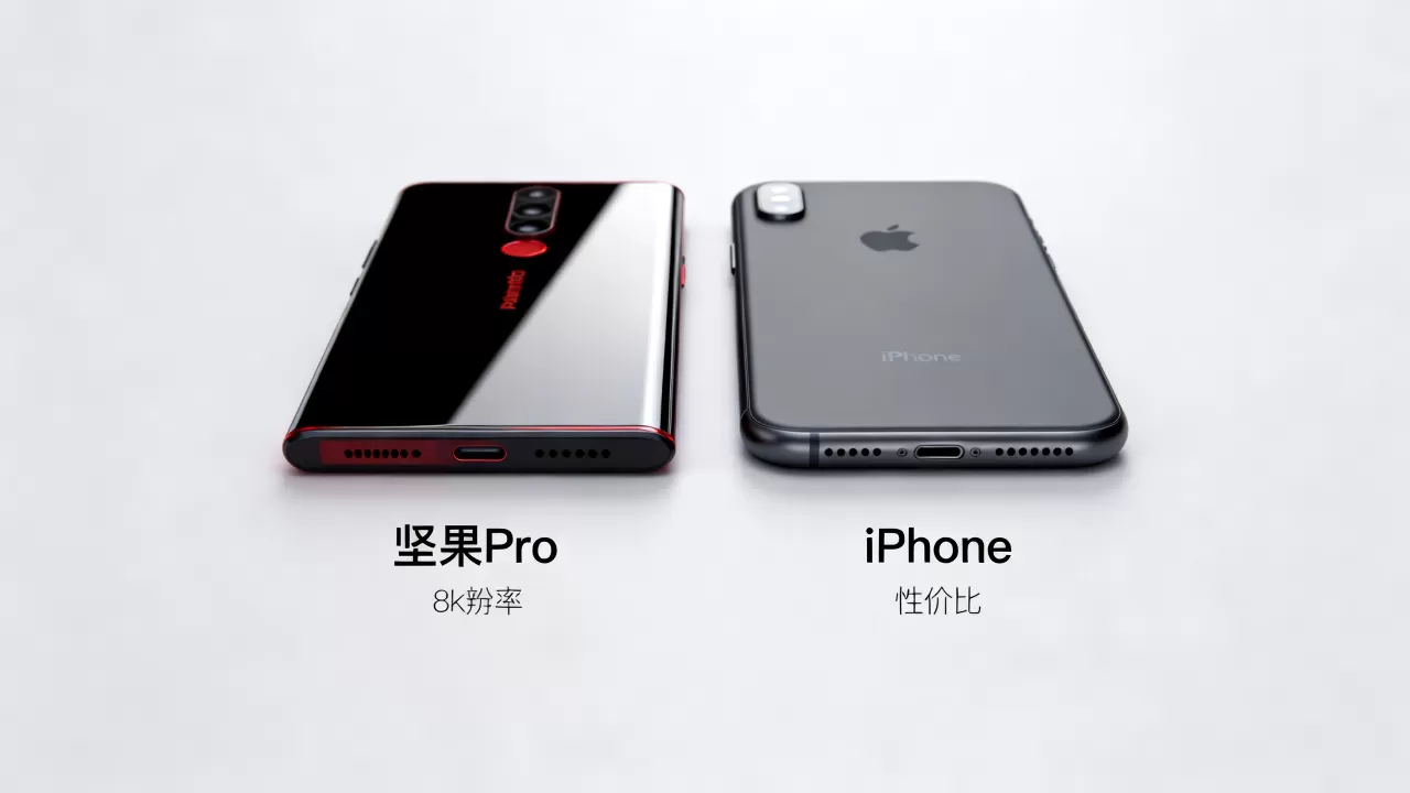 坚果Pro对比iPhone,坚果Pro和iPhone哪个性价比高 坚果Pro对比iPhone,坚果Pro和iPhone哪个性价比高