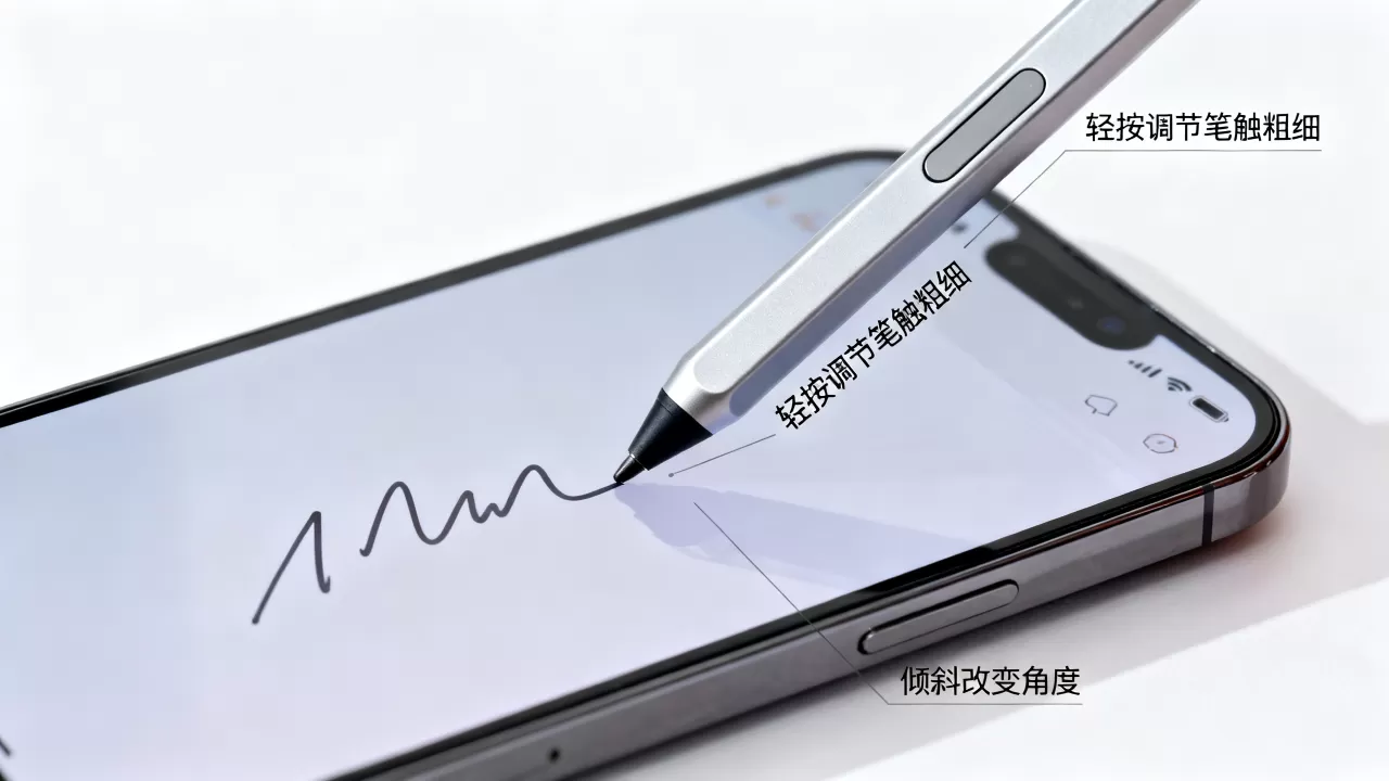 iphone感压笔怎么用，iphone感压笔