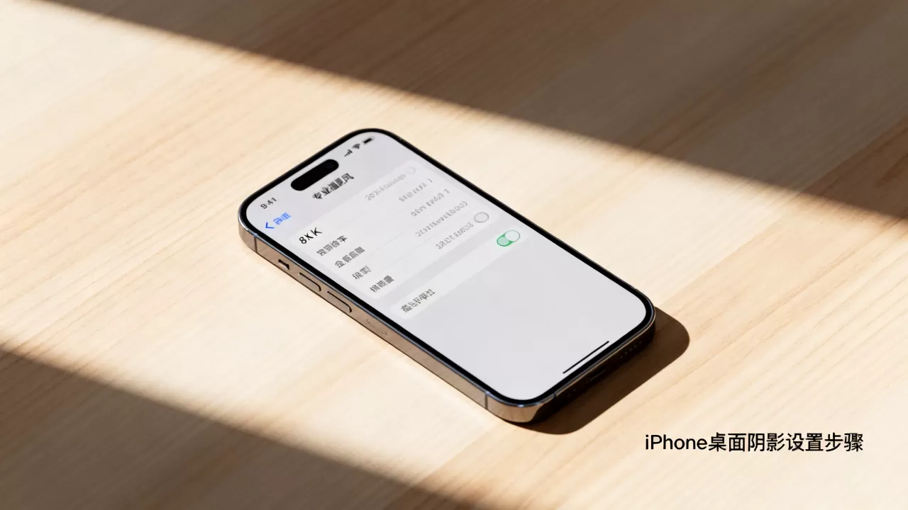 iPhone桌面阴影怎么设置?iphone桌面阴影 iPhone桌面阴影怎么设置?iphone桌面阴影