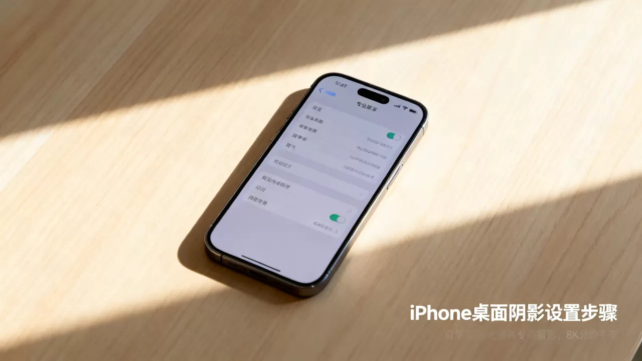 iPhone桌面阴影怎么设置?iphone桌面阴影 iPhone桌面阴影怎么设置?iphone桌面阴影