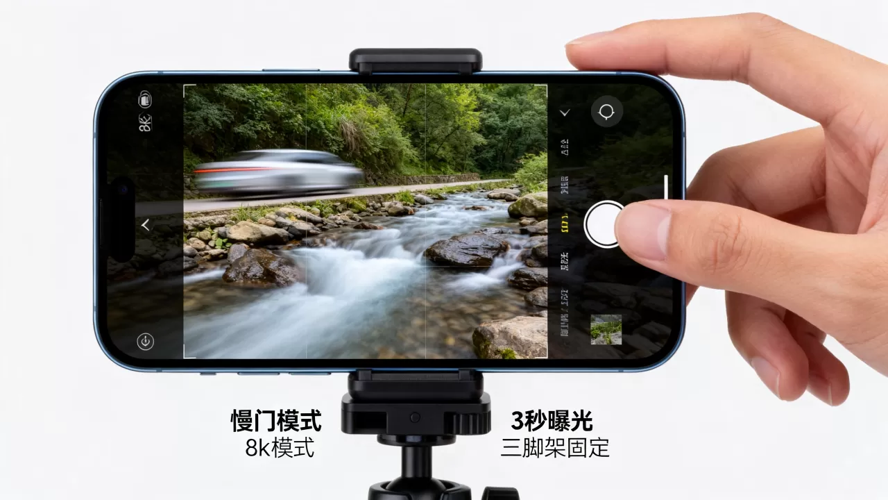 慢速快门iPhone怎么拍?手机慢门拍摄技巧 慢速快门iPhone怎么拍?手机慢门拍摄技巧