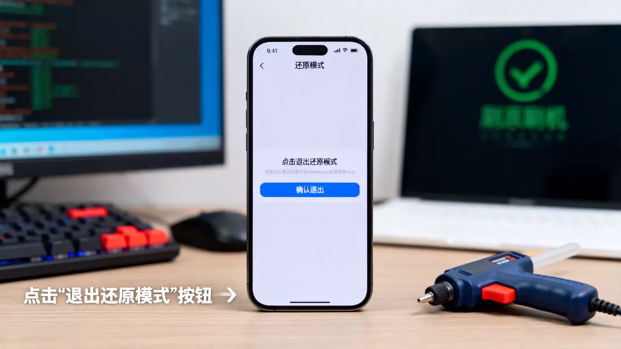 刷机大师退出还原模式，刷机大师怎么退出还原模式