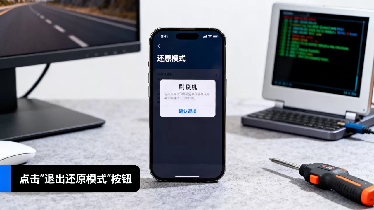 刷机大师退出还原模式，刷机大师怎么退出还原模式