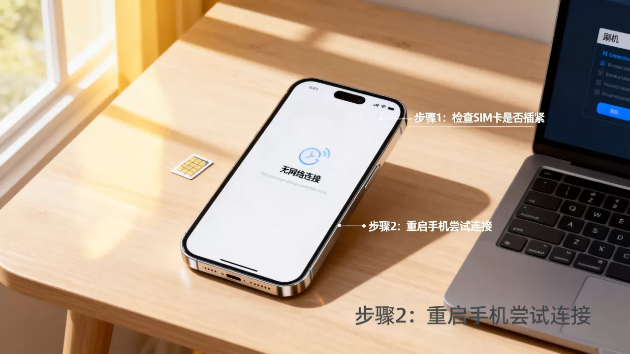手机刷机连不上网怎么办，手机刷机后无法上网