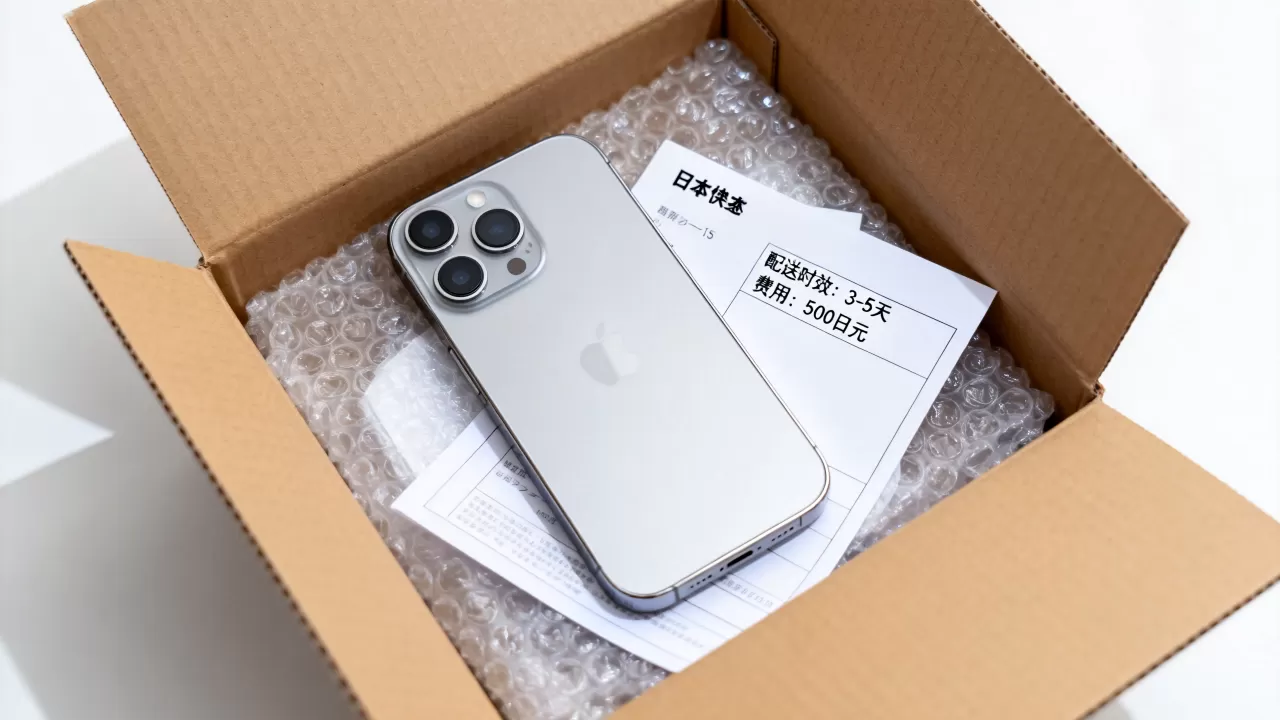 日本iPhone快递多久到？日本iPhone快递费用及流程全解析