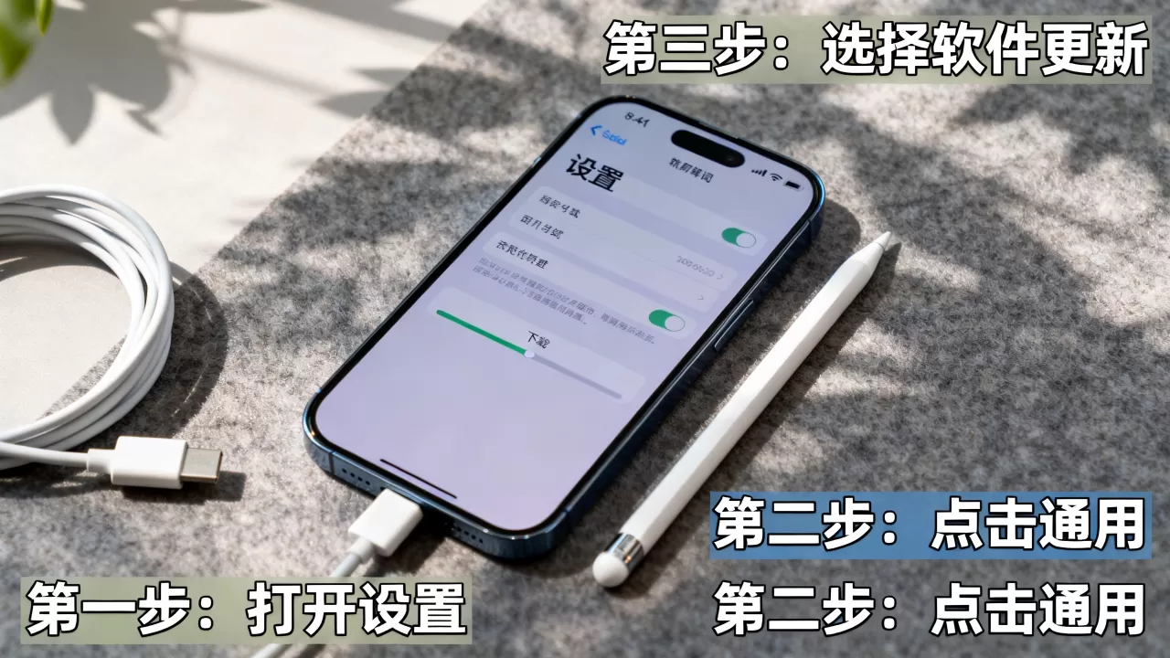 iphone总系统怎么升级，iphone总系统