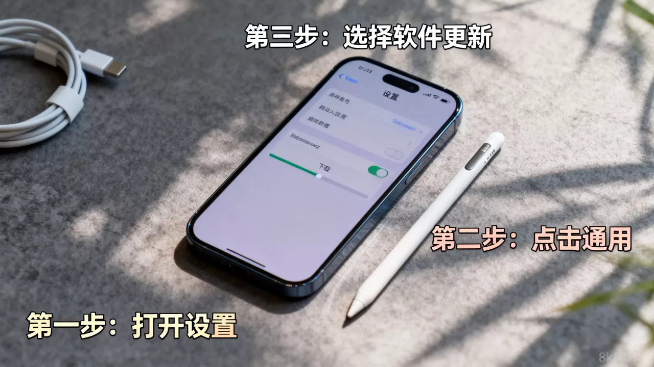 iphone总系统怎么升级，iphone总系统