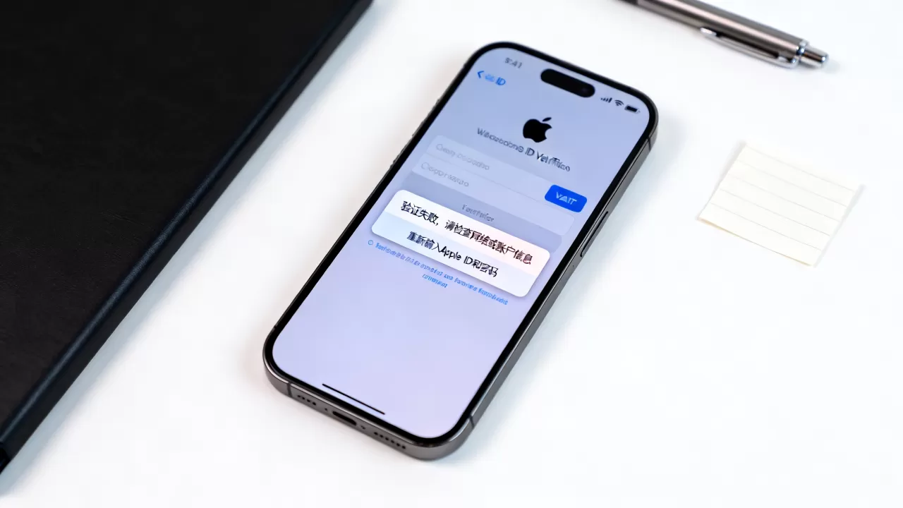iPhone验证AppleID,苹果ID验证失败怎么办 iPhone验证AppleID,苹果ID验证失败怎么办
