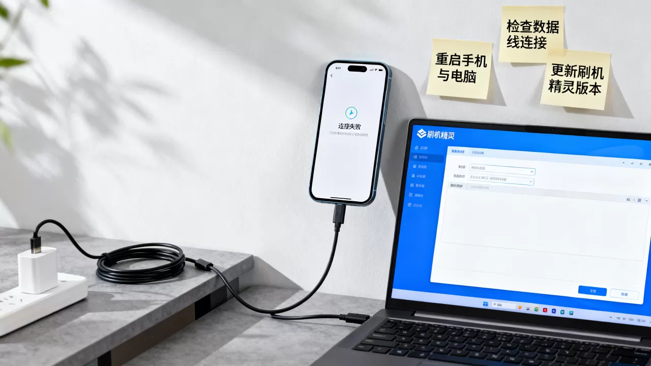手机无法连接刷机精灵怎么办,刷机精灵连接失败解决方法 手机无法连接刷机精灵怎么办,刷机精灵连接失败解决方法