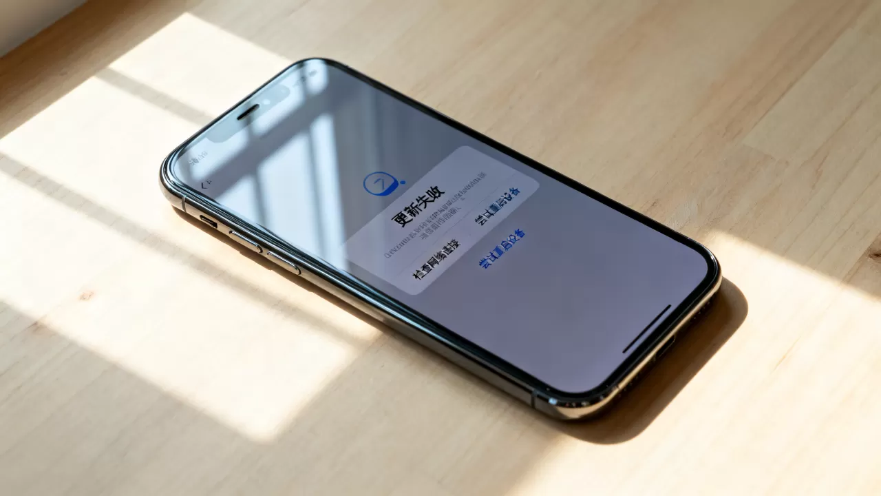 港版iPhone更新失败怎么办，港版iPhone更新