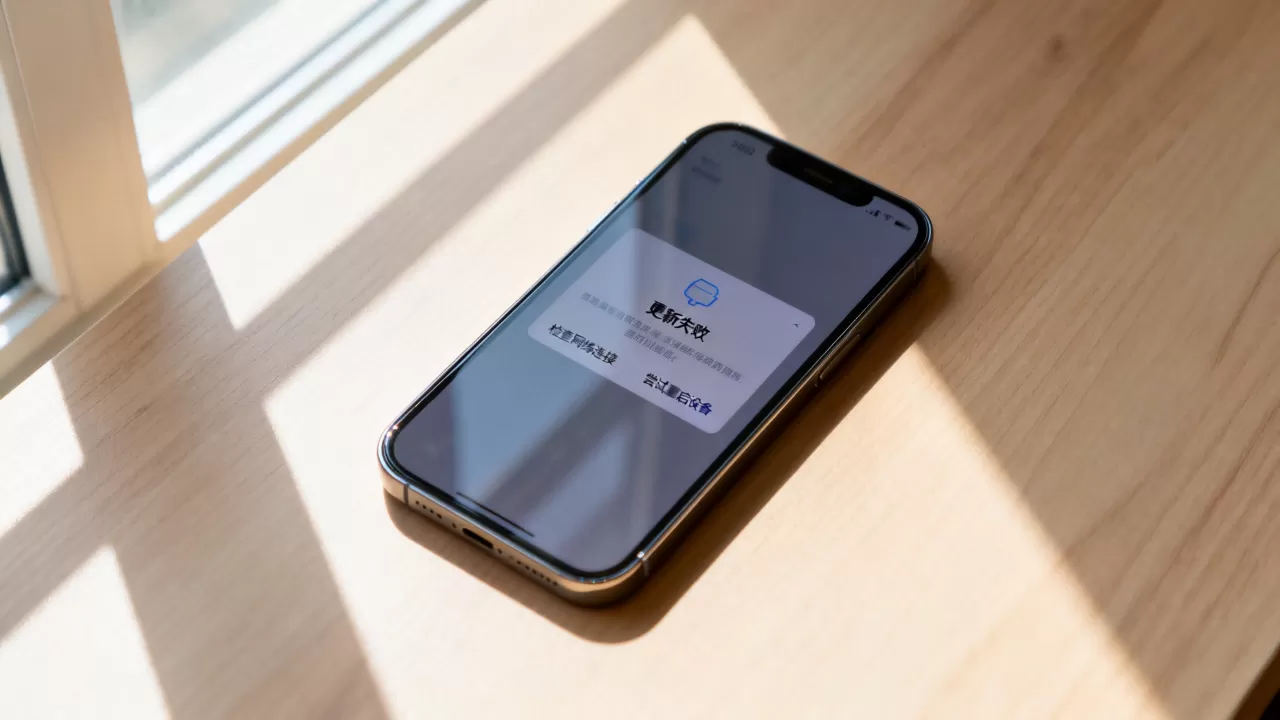 港版iPhone更新失败怎么办，港版iPhone更新