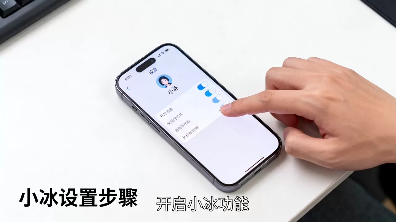 小冰iphone怎么设置，小冰iphone