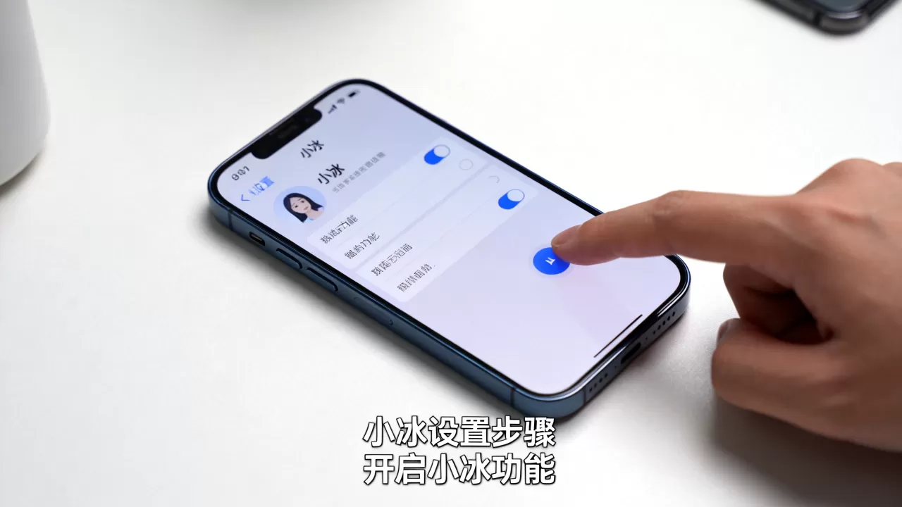 小冰iphone怎么设置，小冰iphone