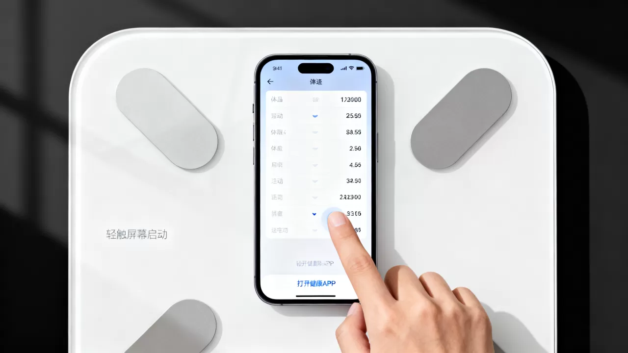 iphone体重秤怎么用，iphone体重秤