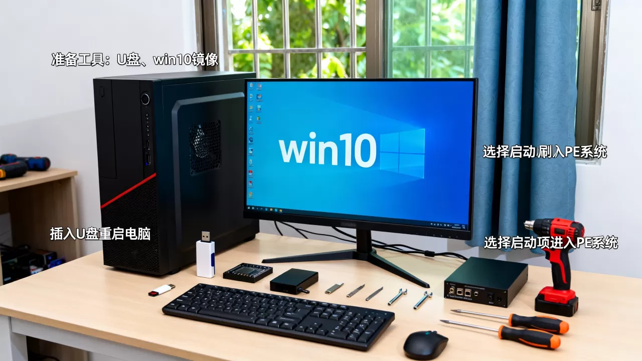 win10电脑刷机教程,win10系统重装 win10电脑刷机教程,win10系统重装