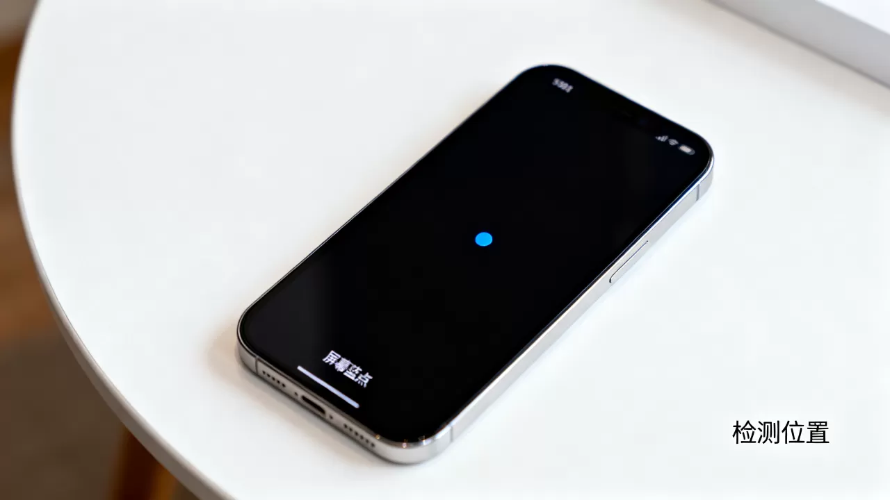 iPhone屏幕出现蓝点是怎么回事,iPhone屏幕蓝点 iPhone屏幕出现蓝点是怎么回事,iPhone屏幕蓝点