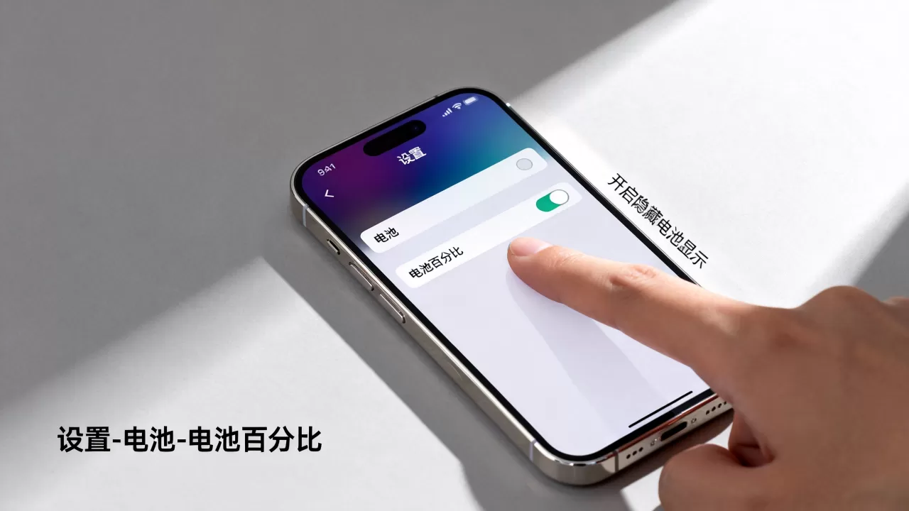 iphone隐藏电池怎么设置，iphone隐藏电池