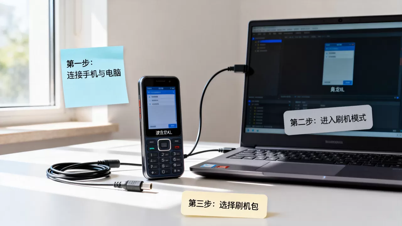波导枭龙xl刷机教程，波导手机刷机失败怎么办