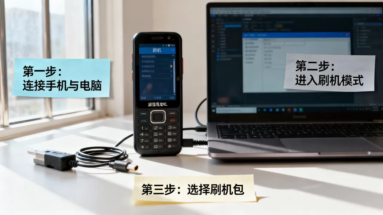 波导枭龙xl刷机教程，波导手机刷机失败怎么办